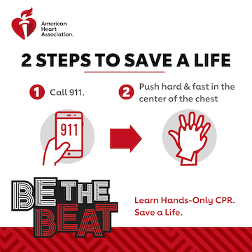 2 Steps to Save a Life